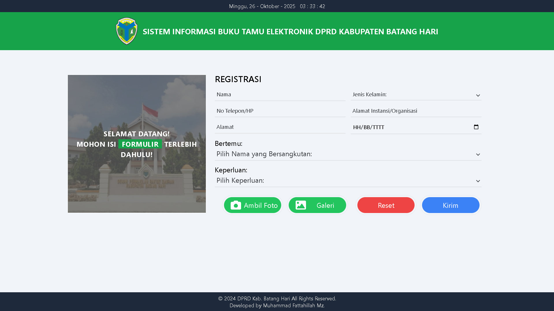 SiBUTA Web App